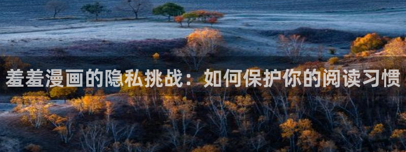 韩漫漫画樱花：羞羞漫画的隐私挑战：如何保护你的阅读习惯